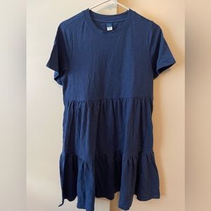 Blue dress